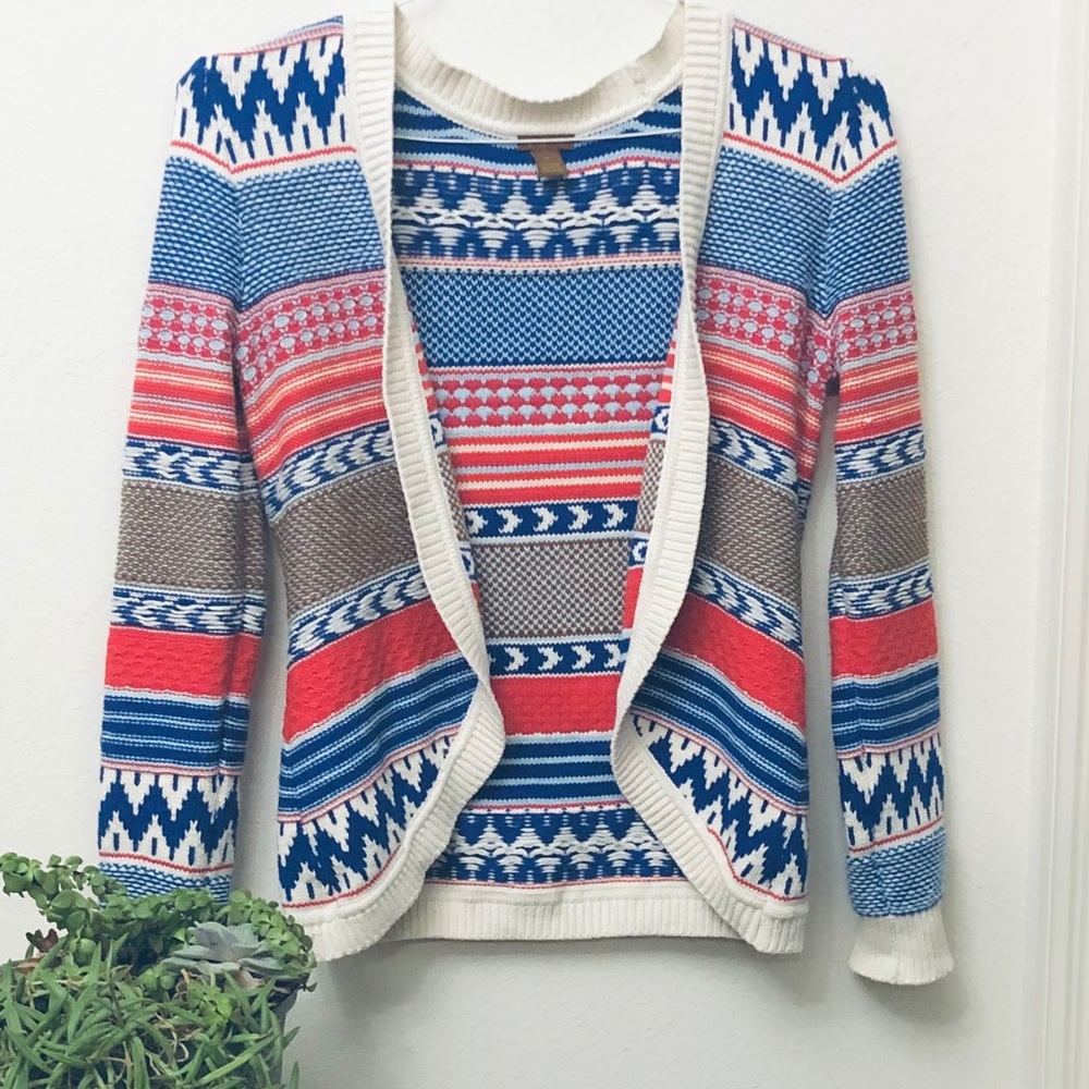 Tribal Aztec Rustic Cardigan